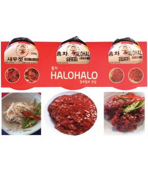 할로할로 새우젓 갈치속쌈장 낙지젓 300g 배송비포함가격