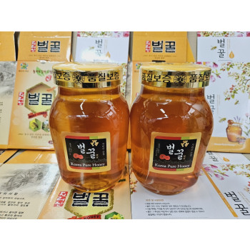 지리산 야생화꽃 사양벌꿀 배송비포함가