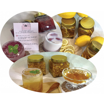 과일청(딸기 레몬 파인애플) (500ml 3종세트) 배송비포함가