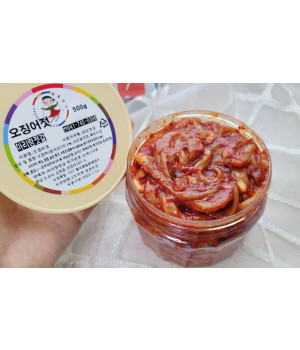 오징어젓 500g 배송비포함가